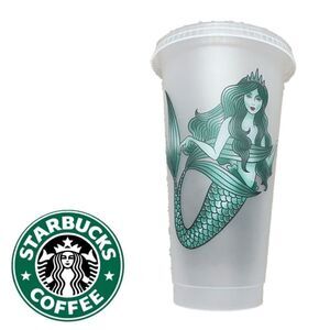 Starbucks Mermaid Siren Reusable Cup